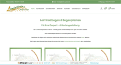 Desktop Screenshot of leimholzbogen.de